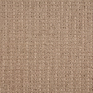Canter  - Ecru - Beige 38 oz. Triexta Pattern Installed Carpet