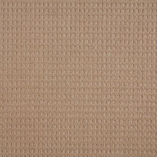 Canter  - Ecru - Beige 38 oz. Triexta Pattern Installed Carpet