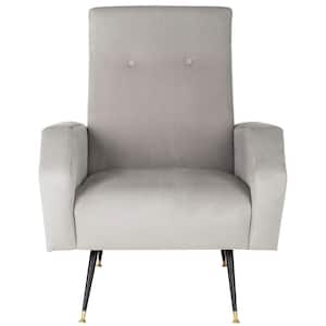 Aida Mid Century Gray/Black Chair