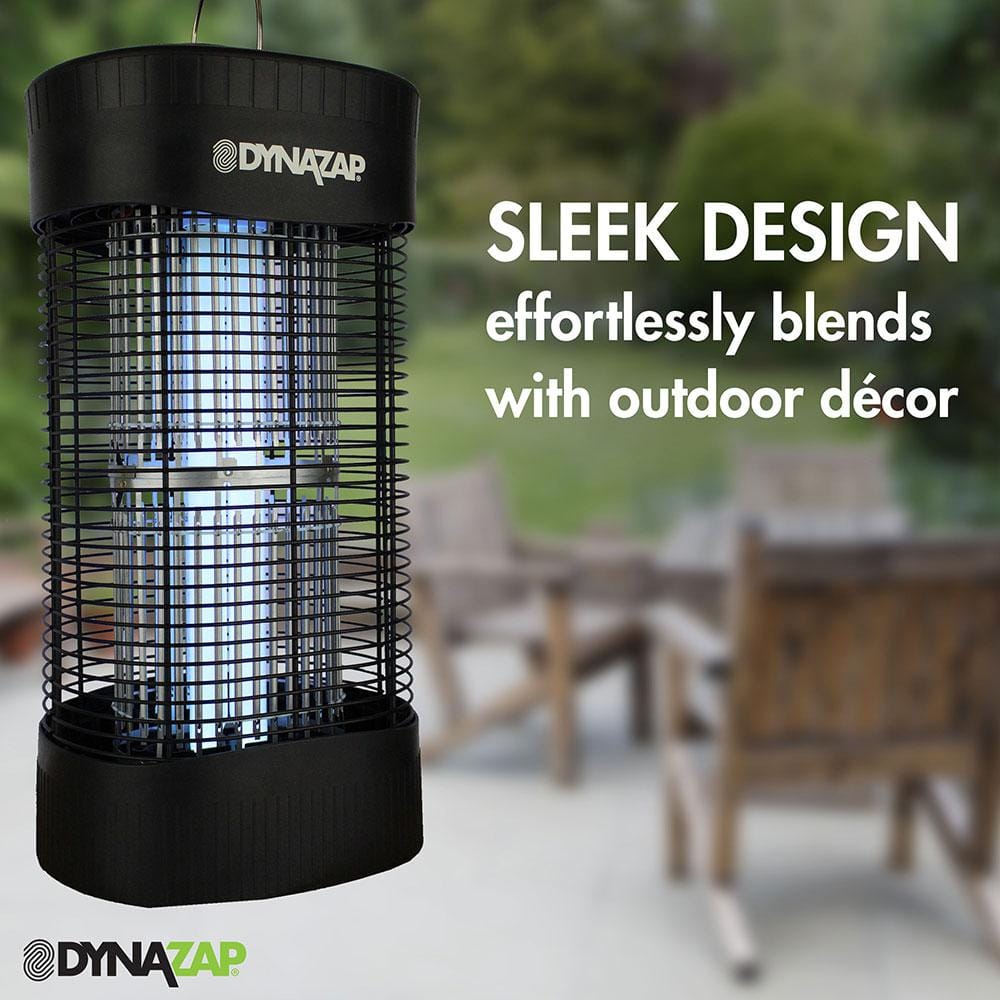 Dynazap Black Electric Outdoor Bug Zapper with UV Light
