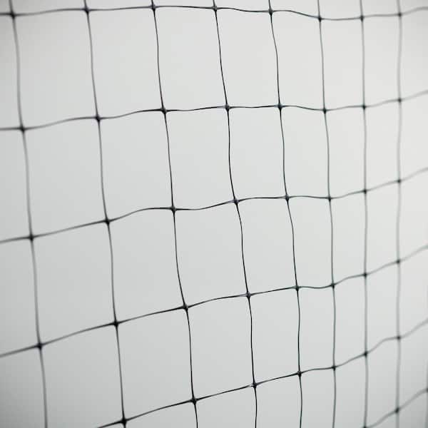 Reviews for PEAK 100 ft. L x 84 in. H Plastic Netting in Black with 3/4 in.  x 3/4 in. Mesh Size Garden Fence