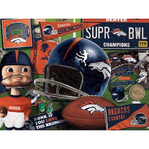 NFL Denver Broncos Wooden Joe Journeyman Puzzle - 333pc