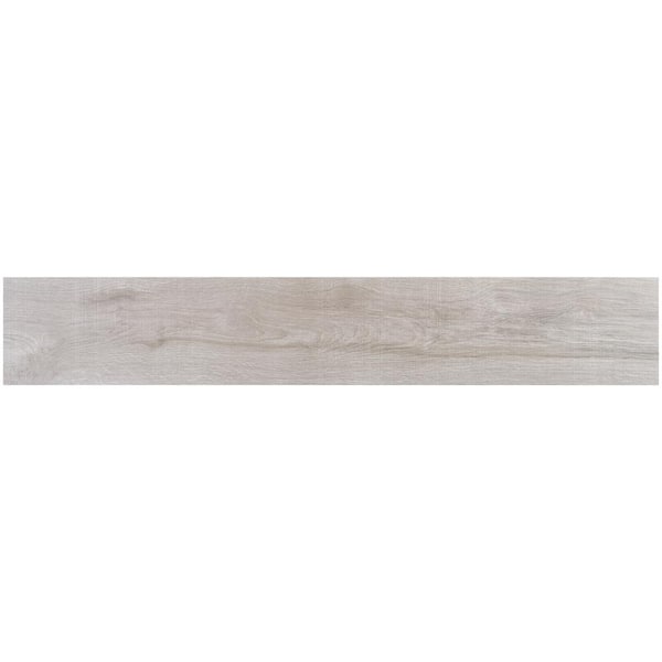 Ivy Hill Tile Mulberry 6-Pack Walnut 8-in x 48-in Matte Porcelain Wood Look Floor and Wall Tile