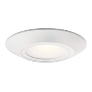 Horizon II 6.5 in. 3000K White Integrated LED Traditional Flush Mount Ceiling Light
