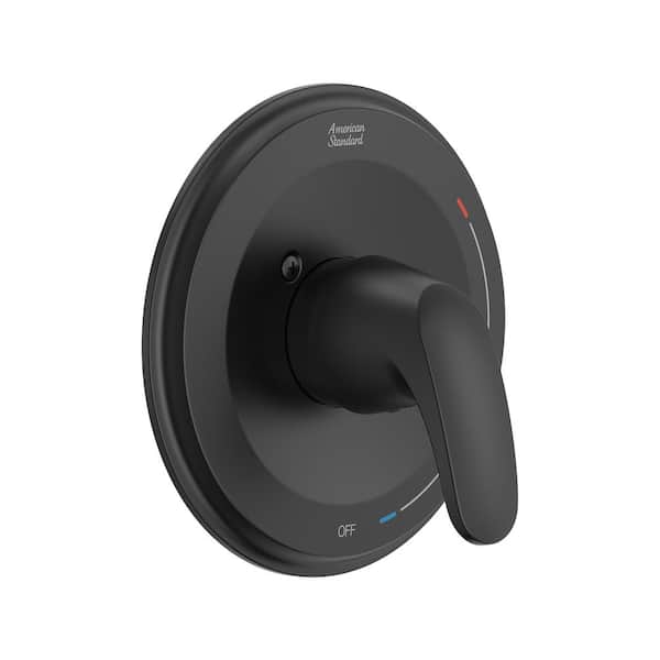 Colony PRO 1-Handle Valve Only Trim Kit for Flash Rough-In Valves in Matte Black (Valve Not Included)