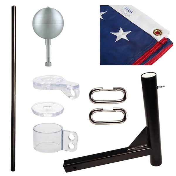 trailer hitch flag pole home depot