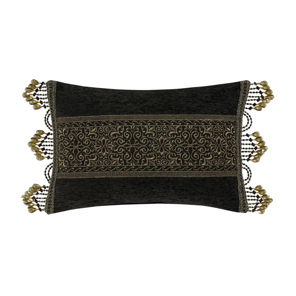 Terrance Polyester Boudoir Decorative Throw Pillow 15 x 22 in.