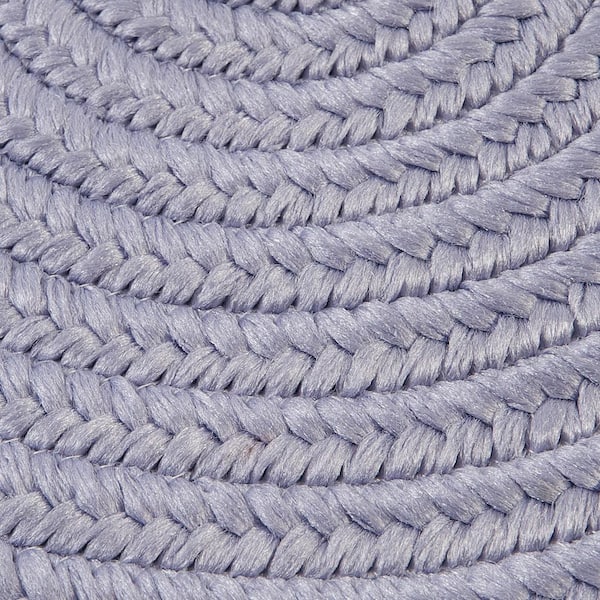 Trends Amethyst 8 ft. x 11 ft. Oval Braided Area Rug