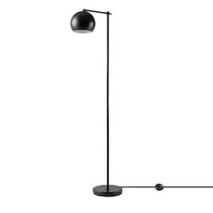 Molly 60 in. Matte Black Floor Lamp with In-Line On/Off Foot Switch
