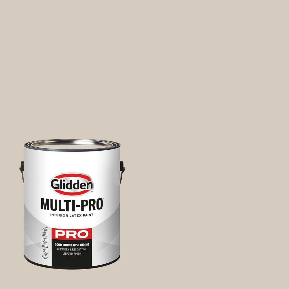 Glidden Multi-Pro 1 gal. PPG1019-2 In the Buff Semi-Gloss Interior ...