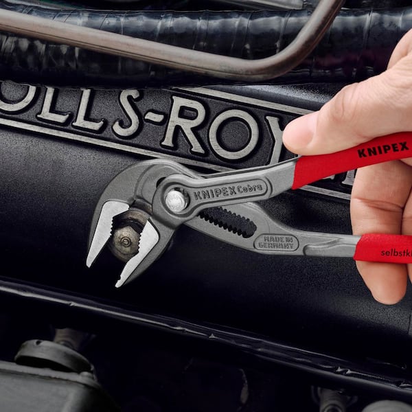 KNIPEX 7.25 in. Cobra ES Water Pump Tongue & Groove Pliers 87 51