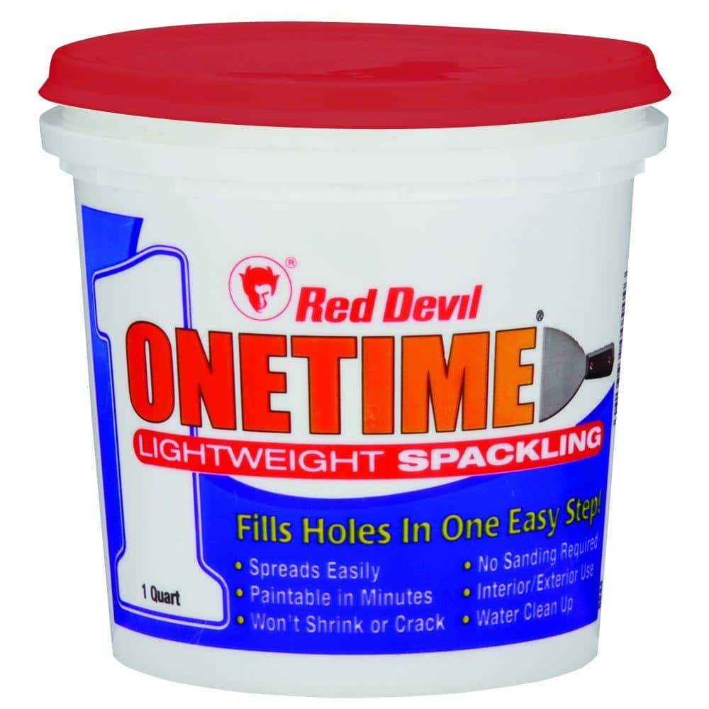 Red 1qt. Spackling 544 - The Home Depot