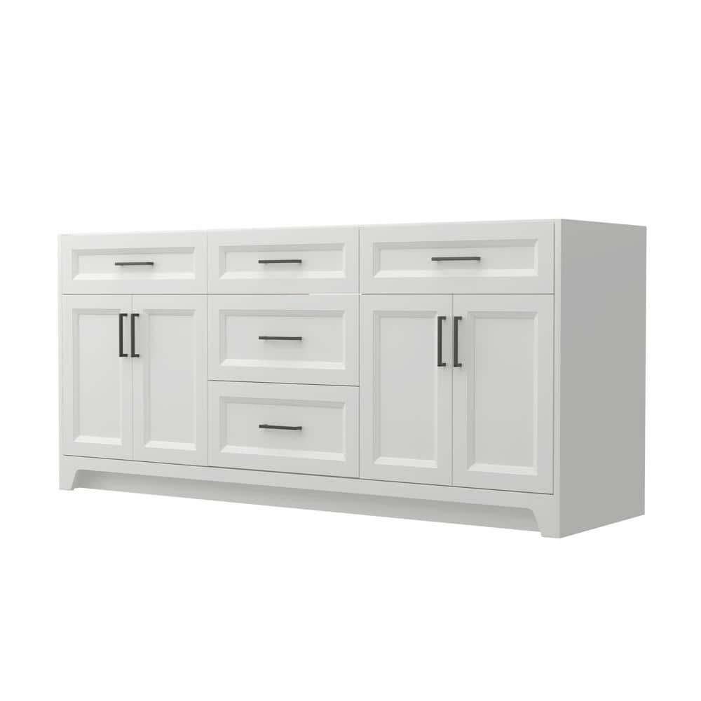 Getpro 72 in. W x 21.5 in. D x 33.5 in. H Bath Vanity Cabinet without ...