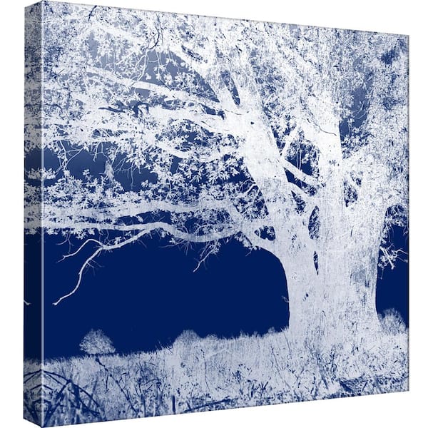 PTM Images 15 in. x 15 in. ''Screened Tree J'' Printed Canvas Wall Art
