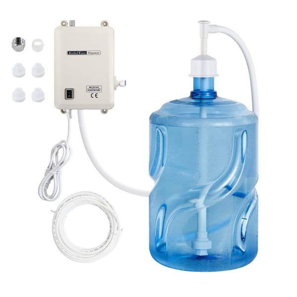 5 Gal. Bottled Water Dispenser Pump, Automatic Electric Water Dispensing System, Single Inlet, for Coffee/Tea Machines