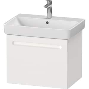 23.13 in. W x 23.63 in. D x 18.88 in. H Bath Vanity Cabinet without Top in White Matte