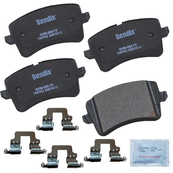 Bendix Premium Copper Free Disc Brake Pad Set 2010-2013 Ford Transit Connect 2.0L