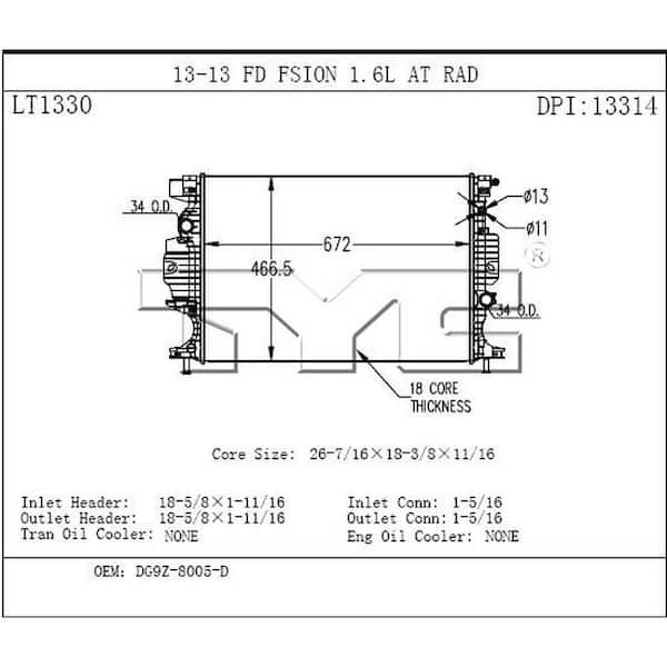 TYC Radiator