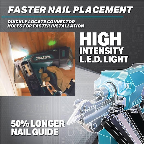 Makita 18V LXT Lithium-Ion 2-1/2 in 30 degree Brushless Cordless