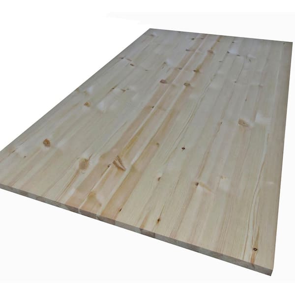 Unbranded 0.71 in. x 24 in. x 60 in. Allwood Pine Project Panel
