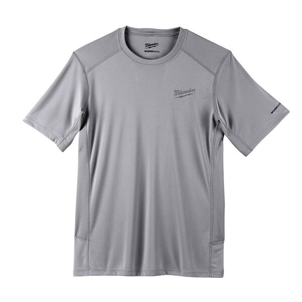 Milwaukee Men's 2X-Large Gray WORKSKIN Light Weight Performance