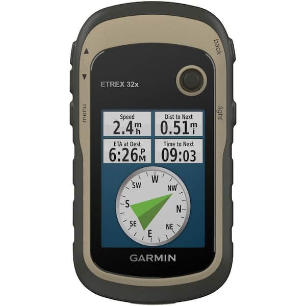 journalist weefgetouw Op en neer gaan Garmin eTrex 32x Rugged Handheld GPS with Compass and Barometric Altimeter  010-02257-00 - The Home Depot