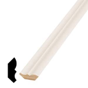 WM 75 9/16 in. x 1-5/8 in. x 96 in. Wood Primed Finger-Jointed Crown Moulding