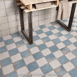 Artisan Damero Azul 13 in. x 13 in. Ceramic Floor and Wall Tile (12.0 sq. ft./Case)