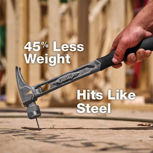 15 oz. TiBone Smooth Face with Curved Handle with Pink Replacement Grip 2 Piece