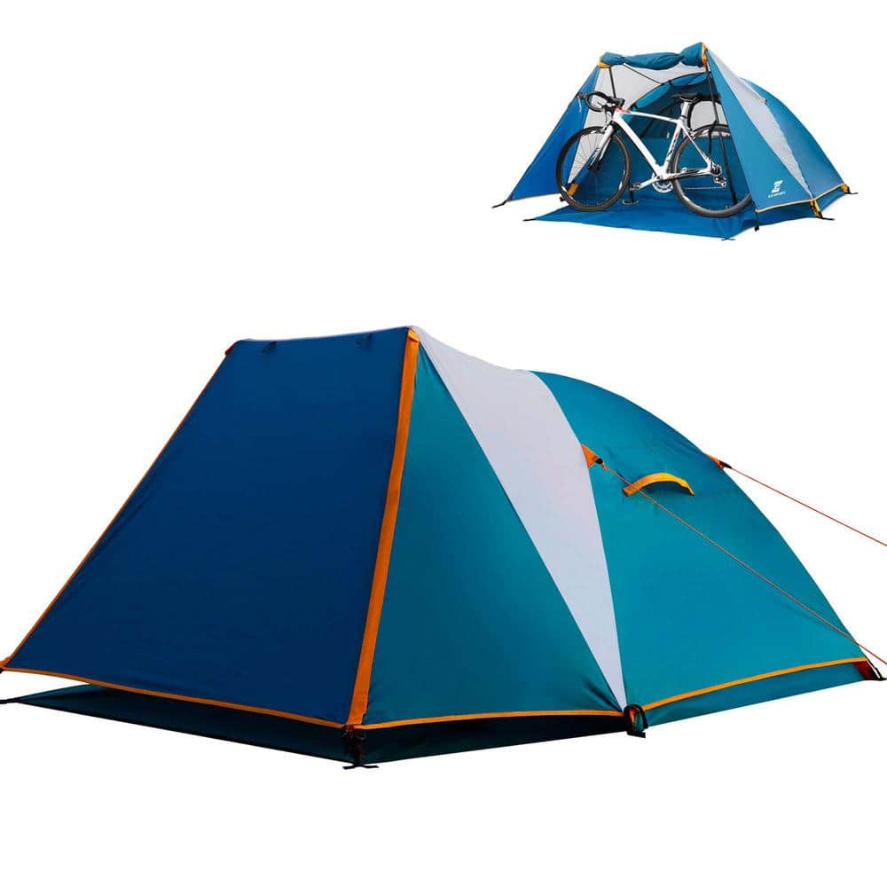 Zeus & Ruta 6 ft. x 4.5 ft. Aluminum Poles Tent with Bike