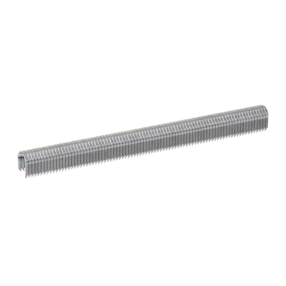 Arrow T-25 1/4 in. x 3/8 in. Gray Galvanized 18-Gauge Steel