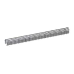 T-25 1/4 in. x 3/8 in. Gray Galvanized 18-Gauge Steel Staples for Category 5 and Telephone Wiring (1,100-Pack)