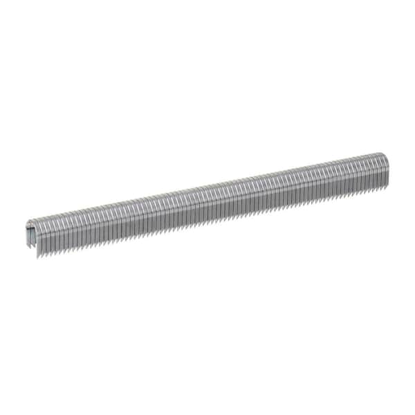 Arrow T-25 1/4 in. x 3/8 in. 256 Electro-galvanized, Round Crown, 20-Gauge, Steel Wire Staples for CAT5 Wiring (1,100-Pack)