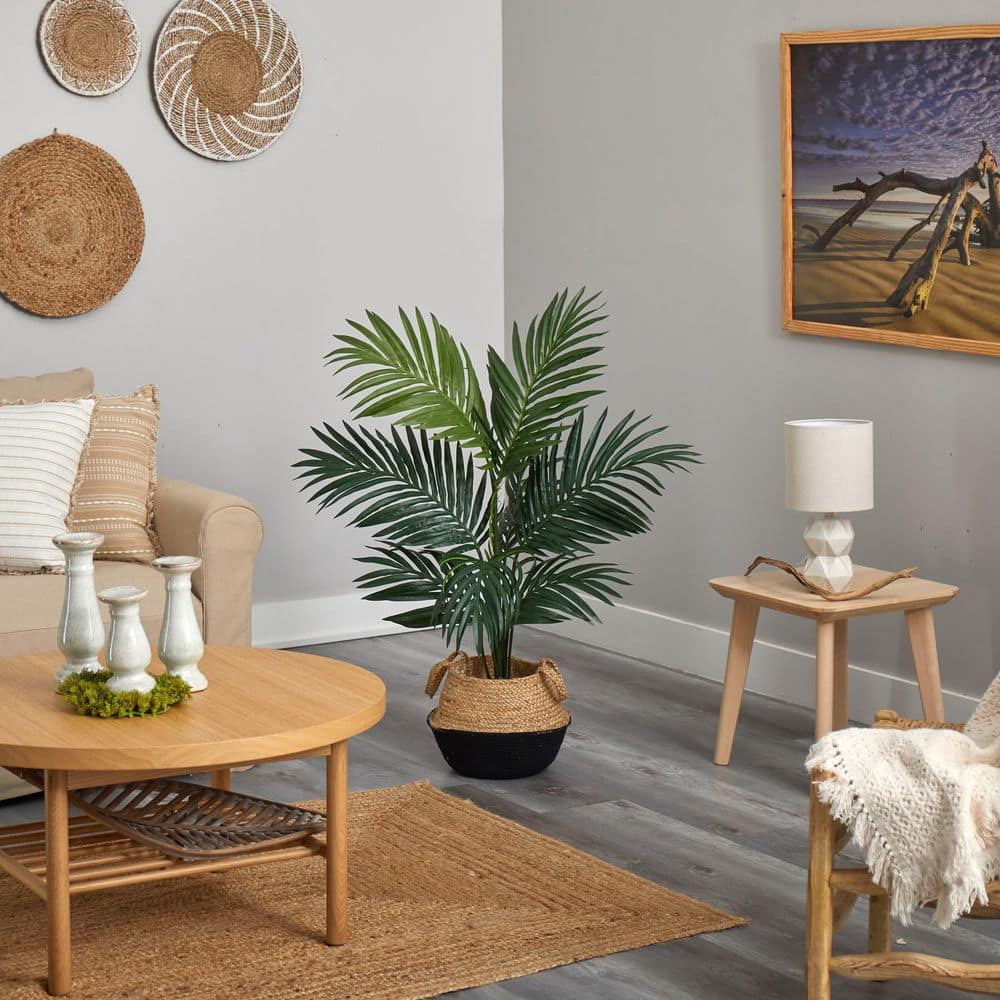 4 ft. Artificial Palm Tree in Planter for Indoor/Outdoor price history on PriceWatchPro