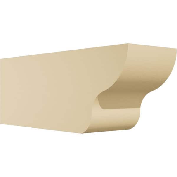 Ekena Millwork Standard Greensboro 5 in. W x 6 in. H x 16 in. D Signature Urethane Rafter Tail Outlooker