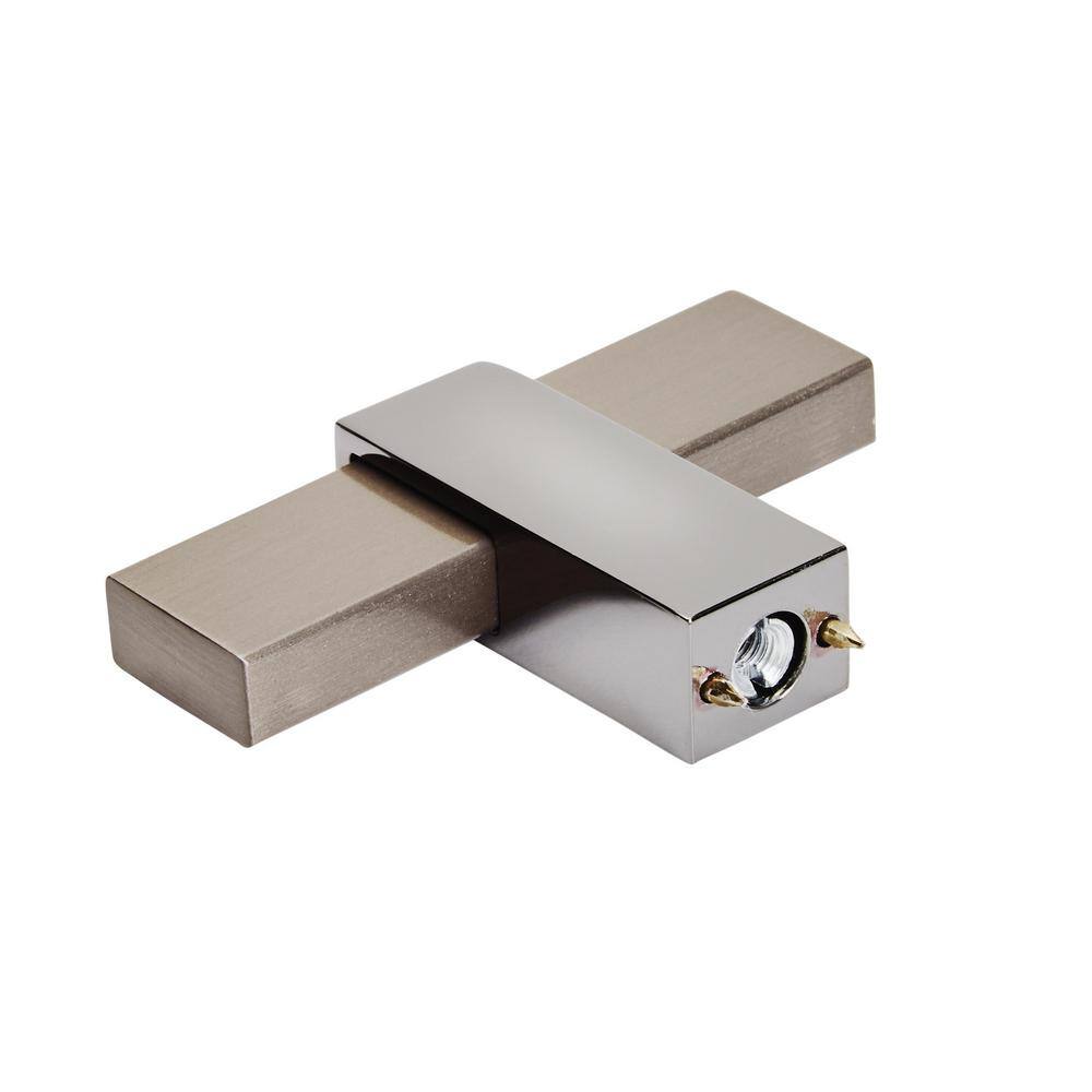 2.38 Inch Brushed Nickel T-Handle Cabinet Knob