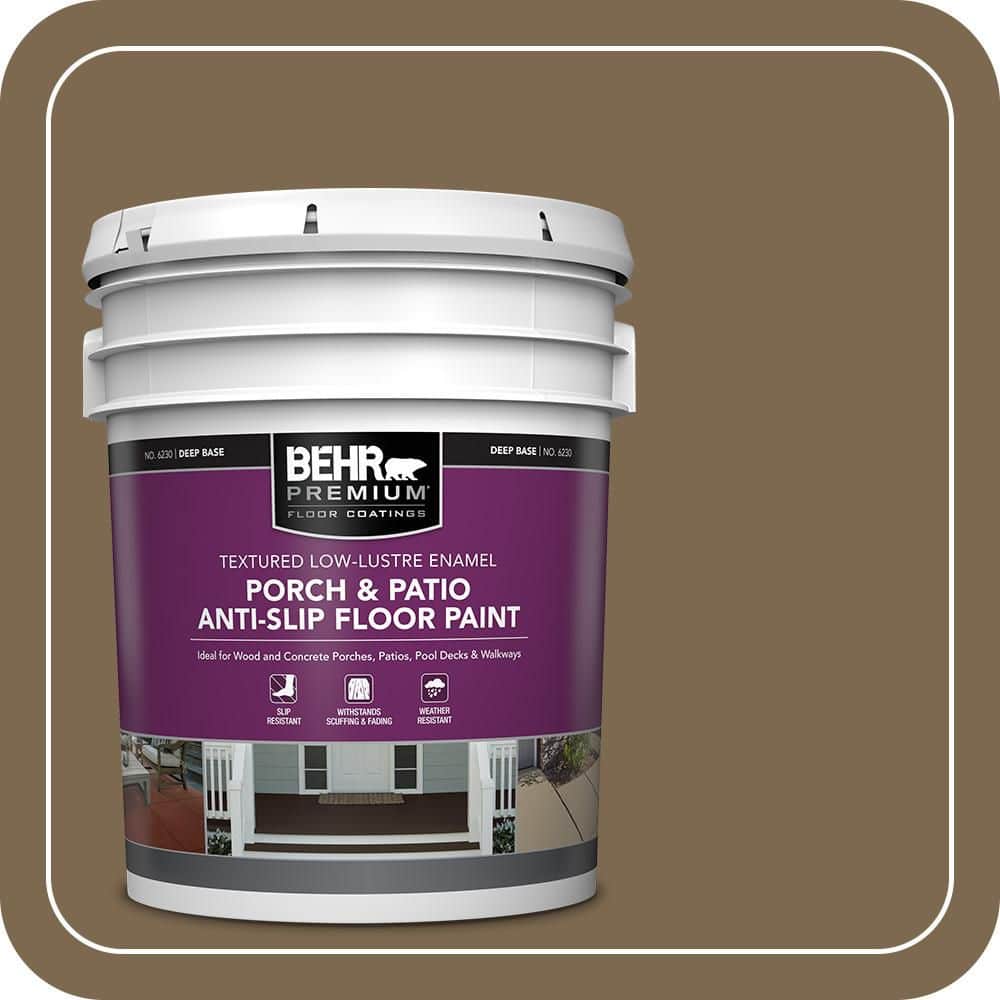 5 gal. #N300-7 Mayan Ruins Textured Low-Lustre Enamel Interior/Exterior Porch and Patio Anti-Slip Floor Paint price history on PriceWatchPro