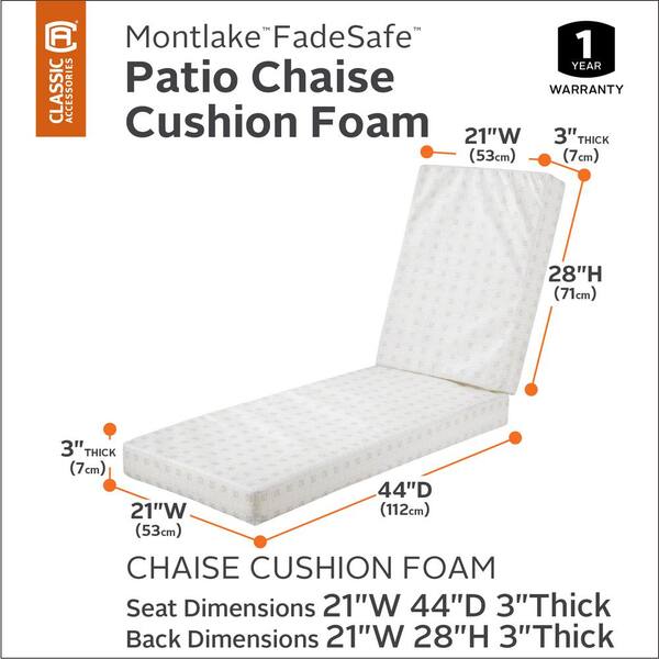lounge cushion inserts