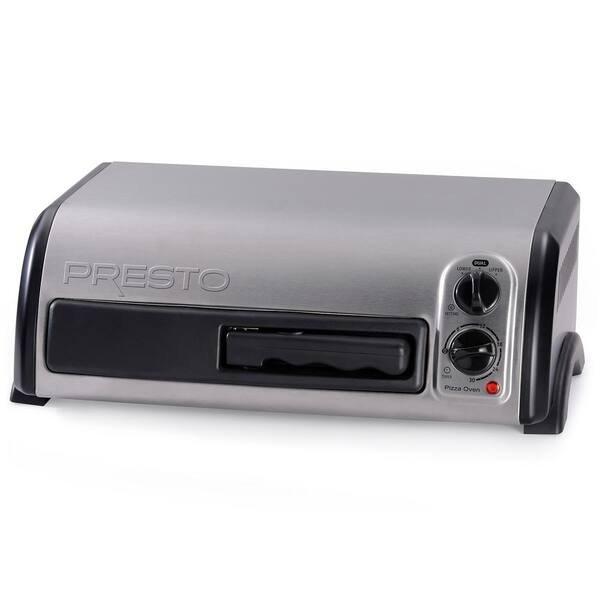 Presto 1300 W Stainless Countertop Pizza Oven with Built-In Timer