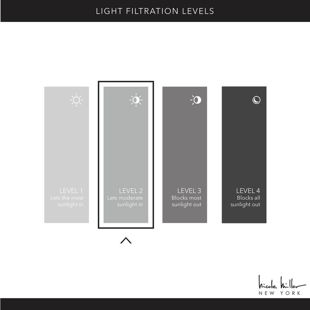 Gunmetal Gray Cotton Blend Light Filtering Grommet Curtain Panels, 52" x 108"