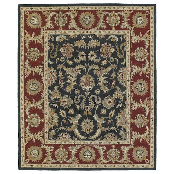 Kaleen Solomon King David Graphite 8 ft. x 10 ft. Area Rug