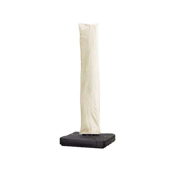 PURPLE LEAF 8 - 13 ft. Patio Umbrella Cover - Cream (Medium Size)