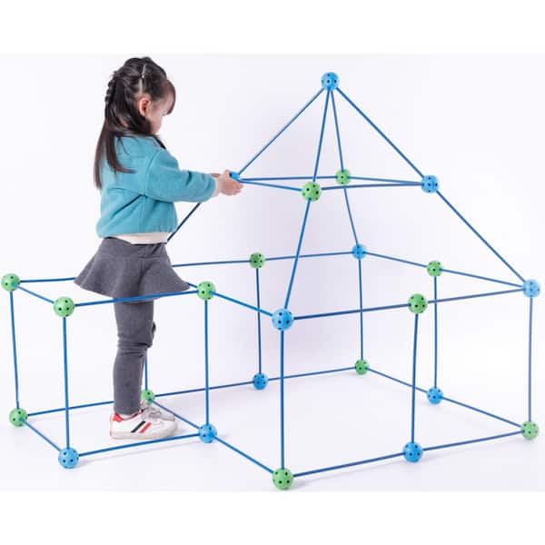 Kids forts building kit Construction Fortress Child Game Tents Fort