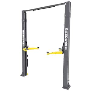 10APX-181 2-Post Vehicle Lift 10,000 lb Capacity-Adaptable Clearfloor with Adjustable Width and 220V Power Unit Included