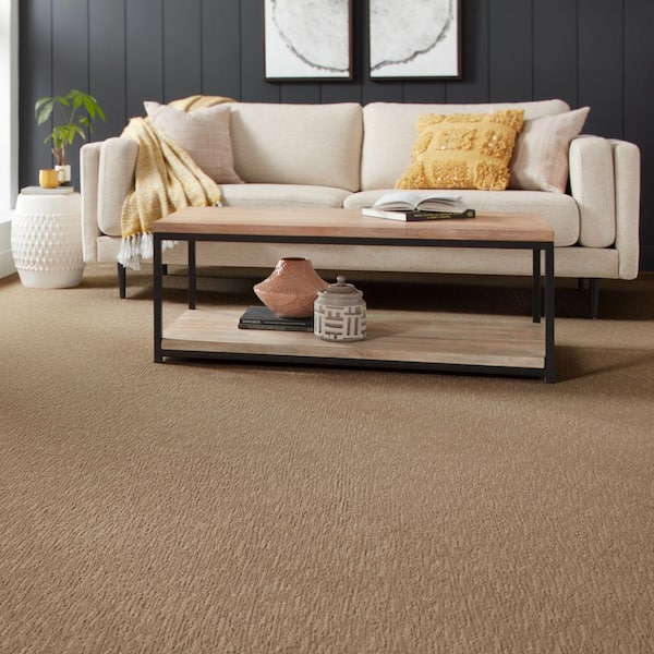 Enchantment  - Sheepskin - Beige 32 oz. Triexta Pattern Installed Carpet