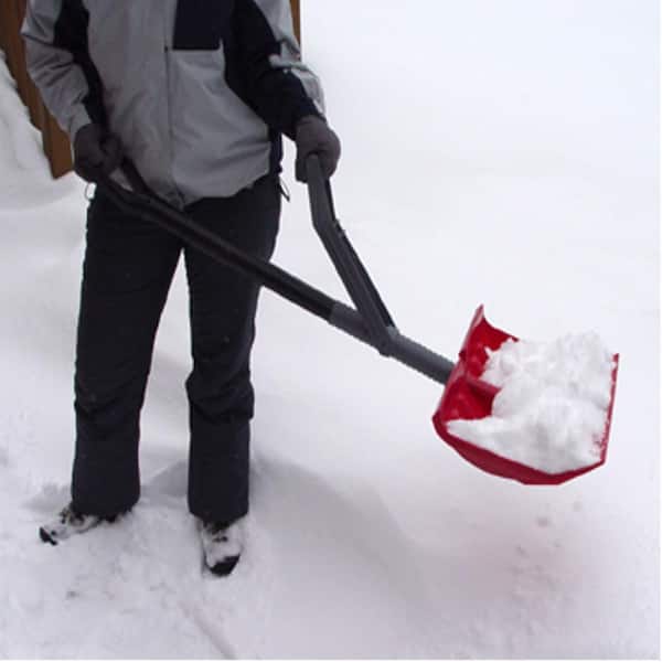 Snow Removal Shovel Load-Balancing Blade Adjustable-Length Handle Outdoor Equip
