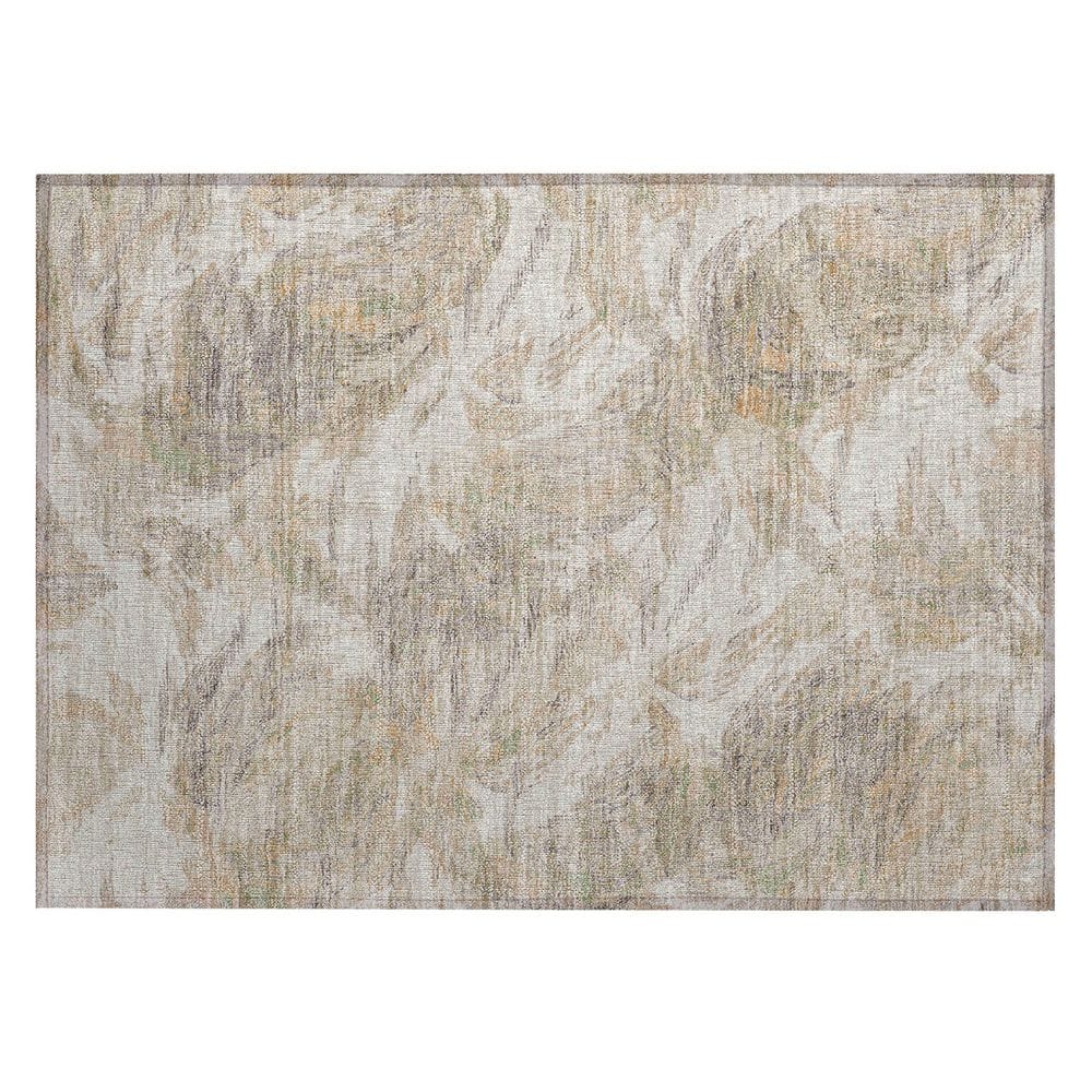 Chantille Machine Washable Indoor/Outdoor Abstract ACN2387 Khaki 2 ft. x 3 ft. Accent Rug price history on PriceWatchPro