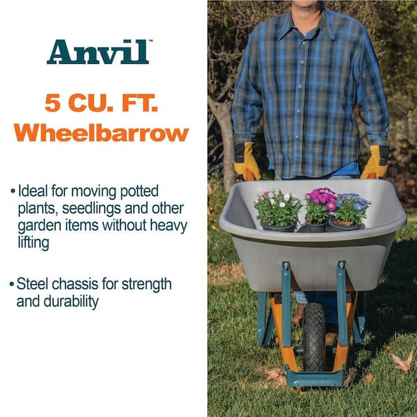 XtremepowerUS Potted Plant Dolly with Flat Free Wheels Potted Plant Mover for Garden Potted Flower Trees, Green