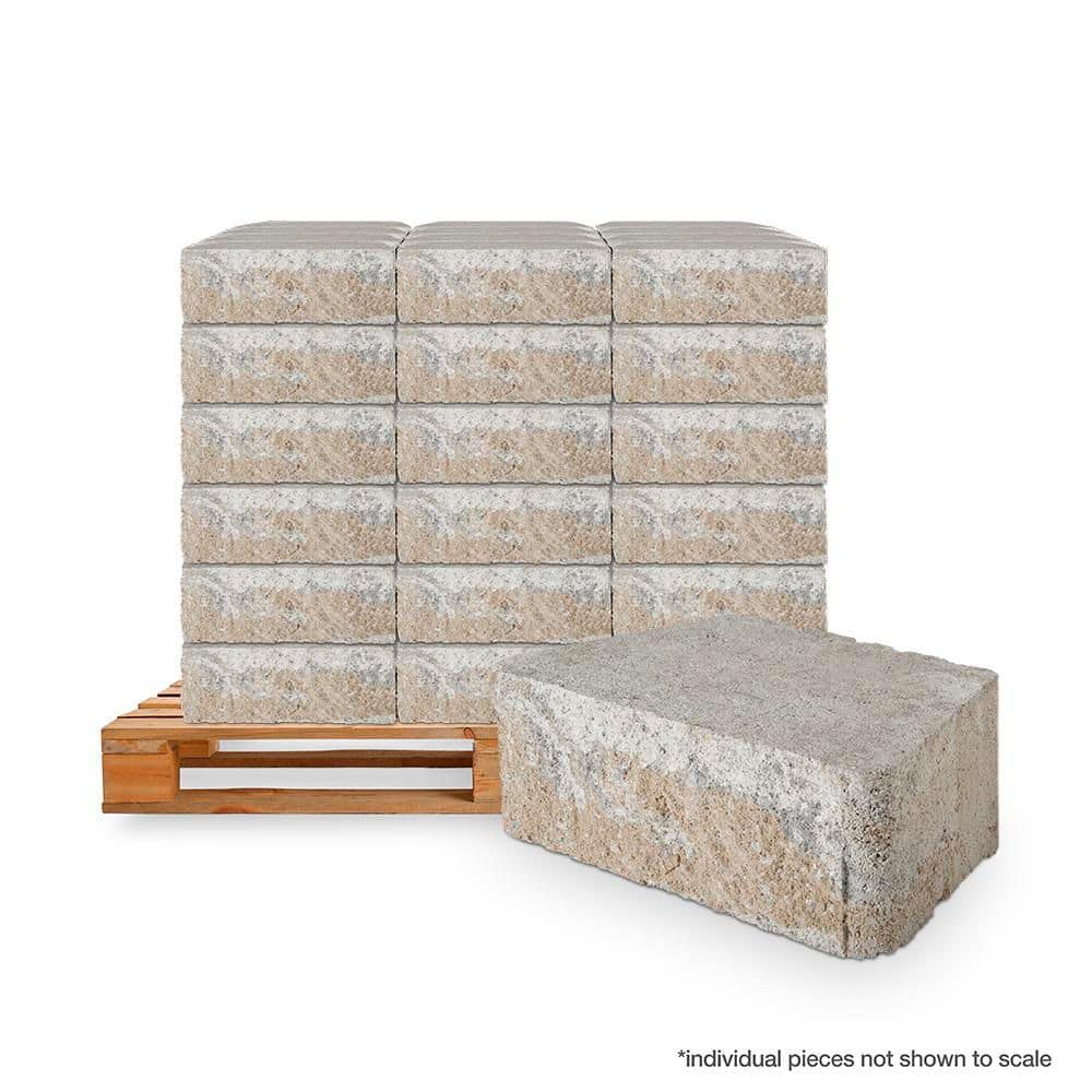 RockWall Small 11.63 in. x 4 in. x 6.75 in. Rivertown Concrete Retaining Wall Block (144-Piece/46.6 sq. ft./Pallet) price history on PriceWatchPro