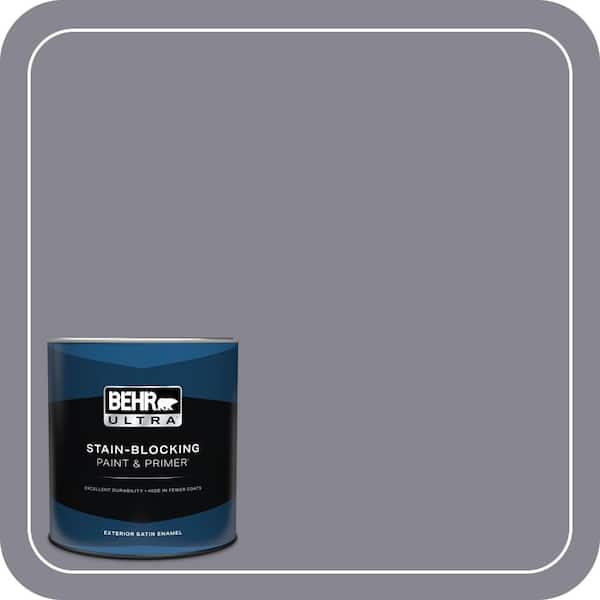 BEHR ULTRA 1 qt. #MQ5-03 Old Amethyst Satin Enamel Exterior Paint & Primer